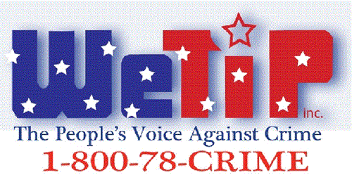WeTip crime hotline 1-800-78-CRIME